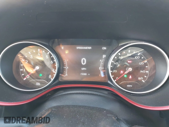 2019 Jeep Compass Trailhawk with VIN 3C4NJDDB3KT602029, listed as a IAAI auction lot 41618243 with 73,088 mi miles and . Bid and sale history available at DreamBid. Image 7.