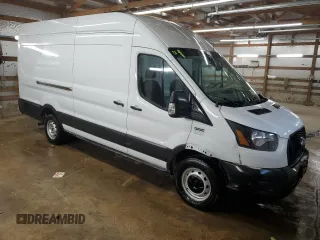 2022 Ford Transit Cargo with VIN 1FTBR3X8XNKA74422, listed as a Copart auction lot 60477255 with 81,699 mi miles and Salvage title. Bid and sale history available at DreamBid. Image 4.
