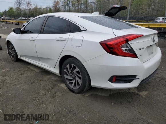2018 Honda Civic EX с VIN 2HGFC2F72JH501729, выставлен на аукционе Copart как лот 53244695 с пробегом 123 059 миль миль и Списание • Salvage title. История ставок и продаж доступна на DreamBid. Изображение 2.
