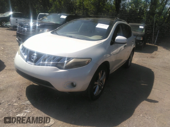 2009 Nissan Murano S with VIN JN8AZ18W09W111946, listed as a IAAI auction lot 42228504 with 237,028 mi miles and . Bid and sale history available at DreamBid. Image 2.