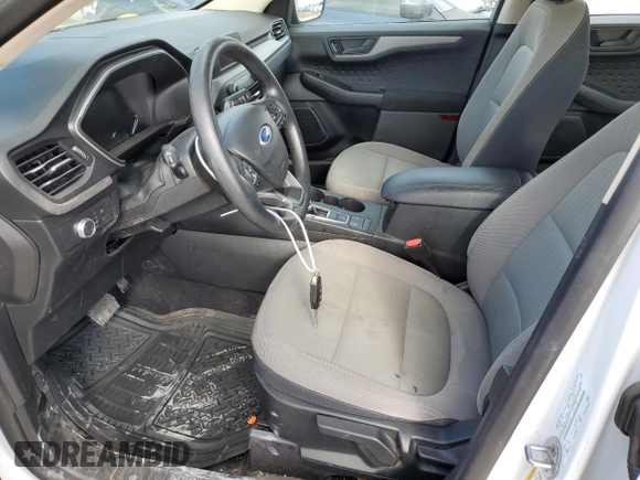 2020 Ford Escape S with VIN 1FMCU0F62LUA76292, listed as a Copart auction lot 43307115 with 70,029 mi miles and Salvage Title. Bid and sale history available at carsss.com. Image 7.