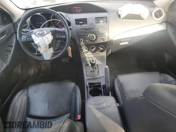 2012 Mazda 3 i Grand Touring with VIN JM1BL1W70C1696545, listed as a Copart auction lot 46507375 with 130,480 mi miles and Salvage Title. Bid and sale history available at carsss.com. Image 8.