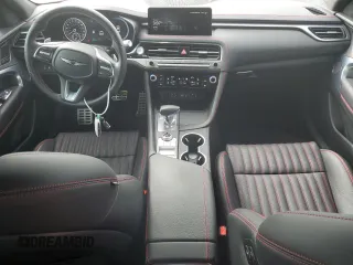 2024 Genesis G70 2.5T with VIN KMTG34SC3RU137851, listed as a Copart auction lot 79806754 with 9,428 mi miles and Salvage Title. Bid and sale history available at carsss.com. Image 8.