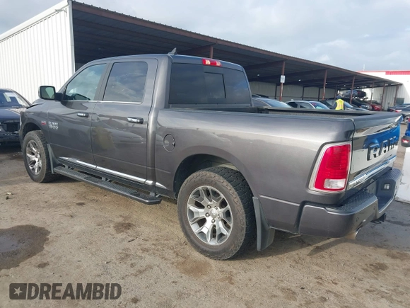 2018 Ram 1500 Longhorn with VIN 1C6RR7PT5JS150933, listed as a IAAI auction lot 41856563 with 133,496 mi miles and . Bid and sale history available at DreamBid. Image 3.