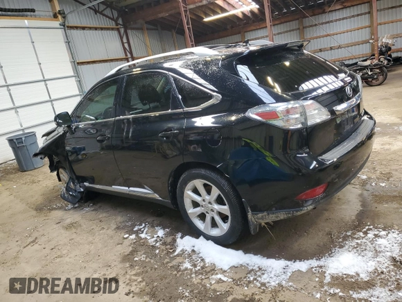 2011 Lexus RX 350 with VIN 2T2BK1BA4BC085766, listed as a Copart auction lot 51962255 with 298,356 mi miles and Salvage Title. Bid and sale history available at DreamBid. Image 2.