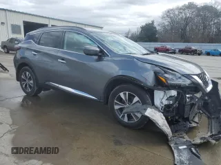 2021 Nissan Murano SV with VIN 5N1AZ2BS0MC103102, listed as a Copart auction lot 47872445 with 81,027 mi miles and Salvage Title. Bid and sale history available at DreamBid. Image 4.
