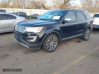 2016 Ford Explorer Platinum with VIN 1FM5K8HT6GGC33858, listed as a IAAI auction lot 41504139 with 133,811 mi miles. Bid and sale history available at carsss.com. Image 17.