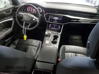 2021 Audi A6 Premium Plus with VIN WAUL2AF20MN031146, listed as a Copart auction lot 60095034 with 30,839 mi miles and Salvage Title. Bid and sale history available at carsss.com. Image 8.