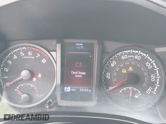 2021 Toyota Tacoma SR with VIN 3TYRX5GN4MT006103, listed as a IAAI auction lot 41724797 with 39,269 mi miles and . Bid and sale history available at DreamBid. Image 7.