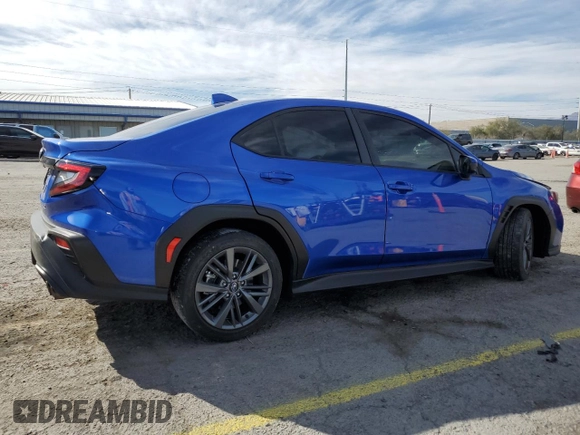 2023 Subaru WRX with VIN JF1VBAB69P8816035, listed as a Copart auction lot 47893105 with 24,422 mi miles and Salvage title. Bid and sale history available at DreamBid. Image 3.