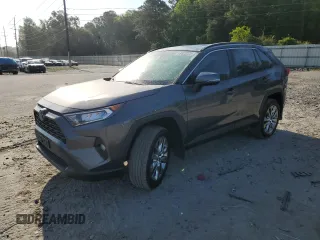 2021 Toyota RAV4 XLE Premium with VIN 2T3A1RFV7MC207416, listed as a Copart auction lot 54402225 with 70,597 mi miles and Salvage title. Bid and sale history available at DreamBid. Image 1.