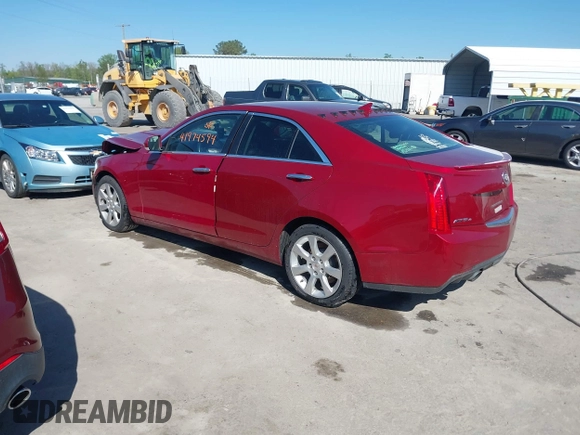 2014 Cadillac ATS Standard AWD with VIN 1G6AG5RX0E0109498, listed as a IAAI auction lot 41974594 with 137,072 mi miles and . Bid and sale history available at carsss.com. Image 3.