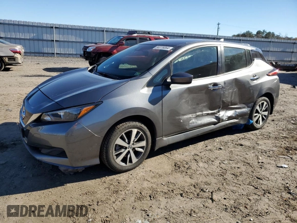 2020 Nissan LEAF with VIN 1N4BZ1BPXLC311054, listed as a Copart auction lot 80226864 with 46,874 mi miles and Salvage title. Bid and sale history available at DreamBid. Image 1.