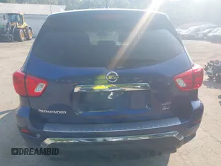 2017 Nissan Pathfinder SV with VIN 5N1DR2MM4HC675341, listed as a IAAI auction lot 40087490 with 95,106 mi miles. Bid and sale history available at carsss.com. Image 16.
