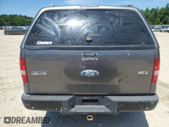 2008 Ford F-150 XLT with VIN 1FTPW14VX8KC52010, listed as a Copart auction lot 61425865 with 21,470 mi miles and Salvage title. Bid and sale history available at DreamBid. Image 6.