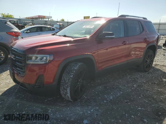 2023 GMC Acadia SLT z VIN 1GKKNML45PZ121598, wystawiony jako Copart lot #56511805 z przebiegiem 27 917 mil mil oraz Szkoda całkowita • Salvage title. Historia ofert i sprzedaży dostępna na DreamBid. Obrazek 1.