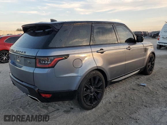 2020 Land Rover Range Rover Sport z VIN SALWR2RY8LA715507, wystawiony jako Copart lot #77335364 z przebiegiem 39 597 mil mil oraz Nie do naprawy • Non repairable. Historia ofert i sprzedaży dostępna na DreamBid. Obrazek 3.