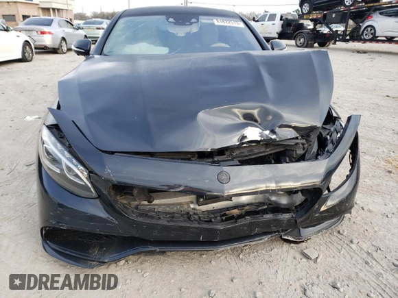 2015 Mercedes-Benz S-Class S 63 AMG with VIN WDDXJ7JBXFA007650, listed as a Copart auction lot 81822513 with 77,294 mi miles and Clean Title. Bid and sale history available at carsss.com. Image 5.