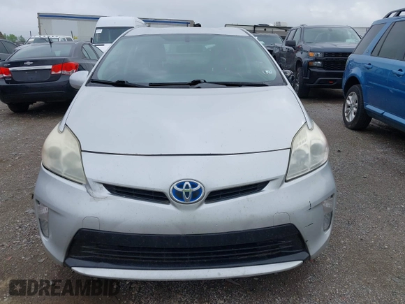 2012 Toyota Prius One with VIN JTDKN3DU0C5452398, listed as a IAAI auction lot 42195125 with 223,632 mi miles. Bid and sale history available at carsss.com. Image 12.