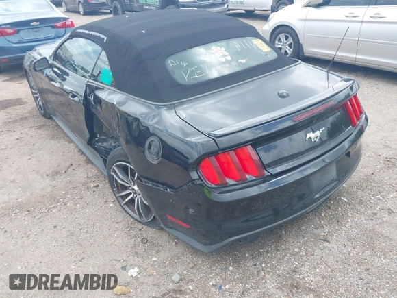 2016 Ford Mustang EcoBoost Premium with VIN 1FATP8UH3G5226950, listed as a IAAI auction lot 42129176 with 95,877 mi miles and . Bid and sale history available at carsss.com. Image 3.