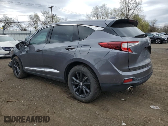 2019 Acura RDX Advance with VIN 5J8TC2H77KL000596, listed as a Copart auction lot 54055655 with 90,939 mi miles and Salvage title. Bid and sale history available at DreamBid. Image 2.