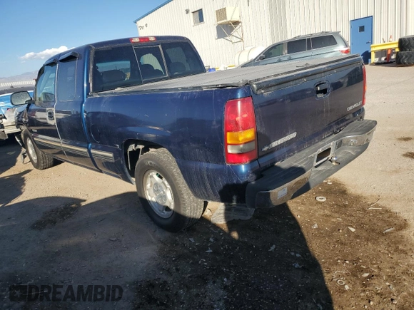 1999 Chevrolet Silverado 1500 Work Truck with VIN 1GCEC19T6XZ106331, listed as a Copart auction lot 53157285 with 164,719 mi miles and Salvage Title. Bid and sale history available at carsss.com. Image 2.