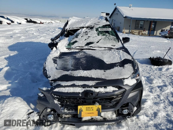 2025 Subaru Outback Premium z VIN 4S4BTAFC6S3193324, wystawiony jako Copart lot #45035655 z przebiegiem 1 107 mil mil oraz Szkoda całkowita • Salvage title. Historia ofert i sprzedaży dostępna na DreamBid. Obrazek 5.