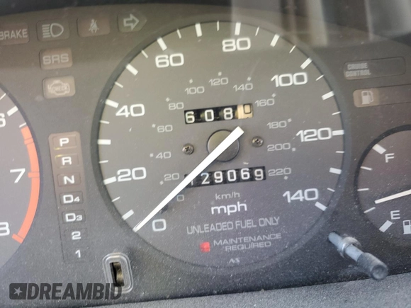 1995 Honda Accord LX with VIN JHMCD563XSC033376, listed as a Copart auction lot 73887924 with 129,069 mi miles and Salvage Title. Bid and sale history available at carsss.com. Image 9.