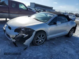 2008 Mitsubishi Eclipse GT with VIN 4A3AL35T38E020691, listed as a Copart auction lot 89258385 with 117,809 mi miles and Salvage Title. Bid and sale history available at carsss.com. Image 1.
