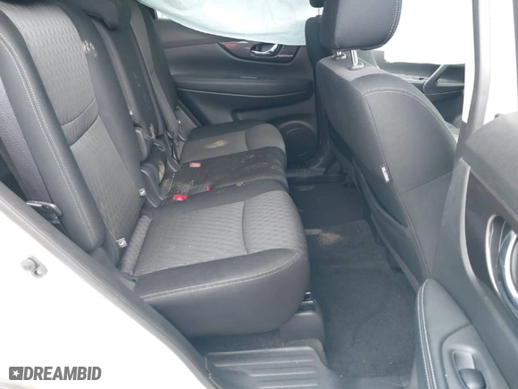 2019 Nissan Rogue SV with VIN JN8AT2MV0KW379907, listed as a IAAI auction lot 41729351 with 52647 miles. Bid and sale history available at carsss.com. Image 8.
