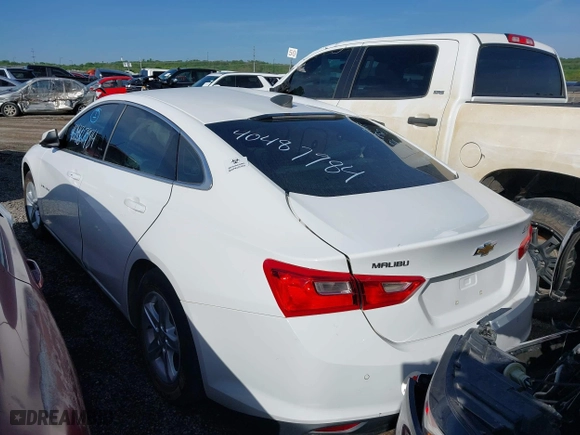 2020 Chevrolet Malibu LS with VIN 1G1ZC5ST2LF116832, listed as a IAAI auction lot 40487984 with 0 mi miles. Bid and sale history available at carsss.com. Image 3.