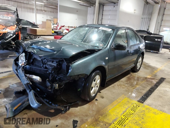 2003 Volkswagen Jetta Sedan GLS with VIN 3VWSK69M53M104784, listed as a Copart auction lot 88714405 with 203,476 mi miles and Salvage Title. Bid and sale history available at carsss.com. Image 1.