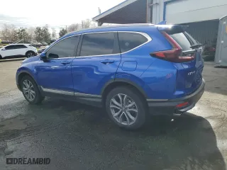 2020 Honda CR-V Touring with VIN 7FARW2H96LE017674, listed as a Copart auction lot 74922544 with 23,120 mi miles and Salvage Title. Bid and sale history available at carsss.com. Image 2.