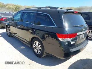 2014 Honda Odyssey EX-L with VIN 5FNRL5H61EB024188, listed as a IAAI auction lot 42238505 with 180,163 mi miles and . Bid and sale history available at DreamBid. Image 3.