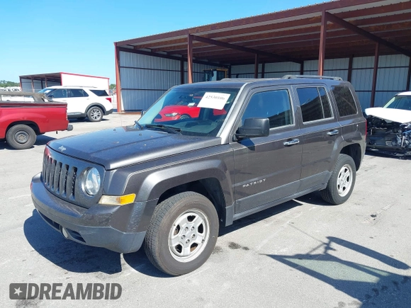 2014 Jeep Patriot Sport with VIN 1C4NJPBA5ED842849, listed as a IAAI auction lot 42530106 with 270,570 mi miles and . Bid and sale history available at DreamBid. Image 2.