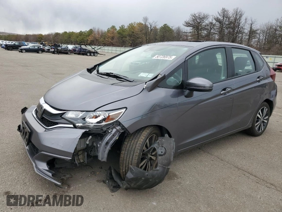 2019 Honda Fit EX with VIN 3HGGK5H88KM741997, listed as a Copart auction lot 50726975 with 82,824 mi miles and Salvage Title. Bid and sale history available at DreamBid. Image 1.