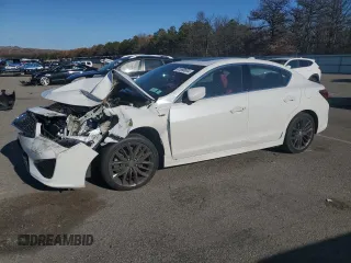 2021 Acura ILX w/Premium/A-SPEC Package with VIN 19UDE2F88MA009185, listed as a Copart auction lot 81968604 with 0 mi miles and Salvage Title. Bid and sale history available at carsss.com. Image 1.