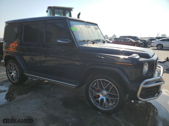 2021 Mercedes-Benz G-Class AMG G 63 with VIN W1NYC7HJ7MX417220, listed as a Copart auction lot 75052934 with 48,478 mi miles and Non Repairable. Bid and sale history available at carsss.com. Image 4.