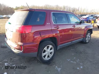 2017 GMC Terrain SLE with VIN 2GKFLSEK2H6176045, listed as a IAAI auction lot 41292556 with 107,321 mi miles. Bid and sale history available at carsss.com. Image 4.