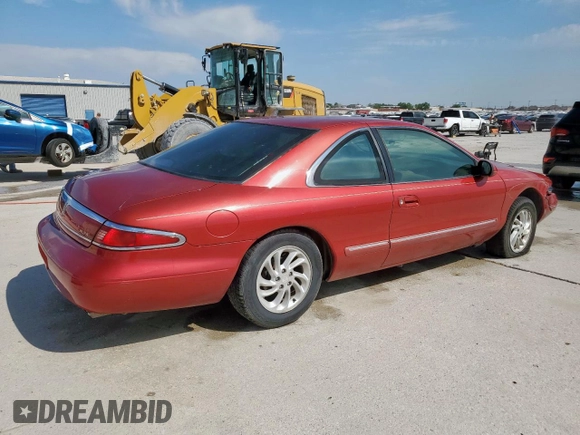 1997 Lincoln Mark VIII with VIN 1LNLM91V7VY638752, listed as a Copart auction lot 53286455 with 126,803 mi miles and Salvage Title. Bid and sale history available at DreamBid. Image 3.