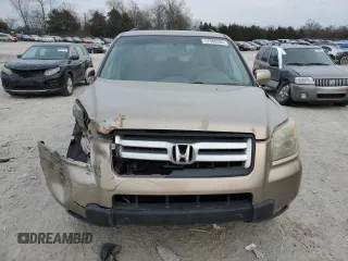 2007 Honda Pilot EX with VIN 5FNYF18487B004128, listed as a Copart auction lot 47588965 with 217,669 mi miles and Clean Title. Bid and sale history available at carsss.com. Image 5.