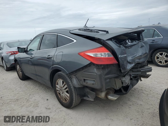 2012 Honda Crosstour EX-L with VIN 5J6TF3H59CL003652, listed as a Copart auction lot 76438264 with 190,252 mi miles and Salvage Title. Bid and sale history available at carsss.com. Image 2.