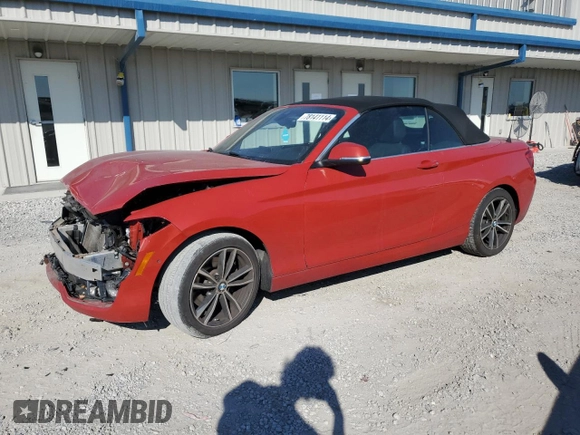 2018 BMW 2 Series 230i with VIN WBA2M7C5XJVA97192, listed as a Copart auction lot 78141114 with 90,071 mi miles and Salvage Title. Bid and sale history available at carsss.com. Image 1.