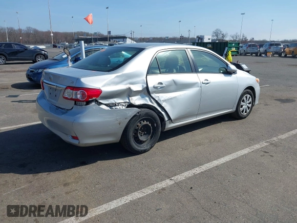 2011 Toyota Corolla L with VIN JTDBU4EE1B9137620, listed as a IAAI auction lot 41791084 with 137,597 mi miles. Bid and sale history available at carsss.com. Image 4.