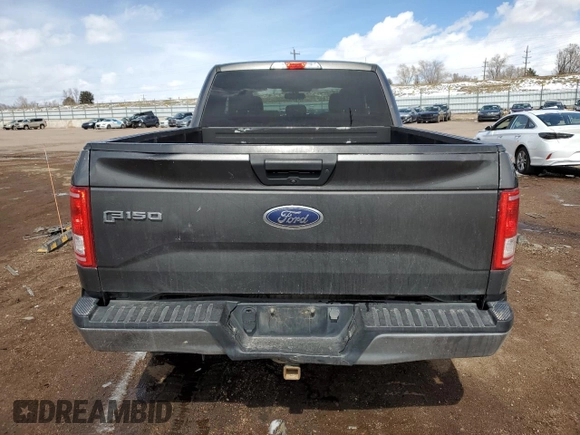 2016 Ford F-150 XLT with VIN 1FTFX1EG0GKD44802, listed as a Copart auction lot 48735915 with 157,613 mi miles and Salvage Title. Bid and sale history available at carsss.com. Image 6.