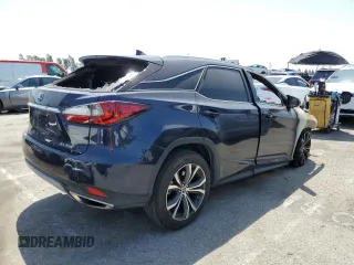 2022 Lexus RX with VIN 2T2HZMAA2NC244975, listed as a Copart auction lot 53982584 with 0 mi miles and Non Repairable. Bid and sale history available at carsss.com. Image 3.
