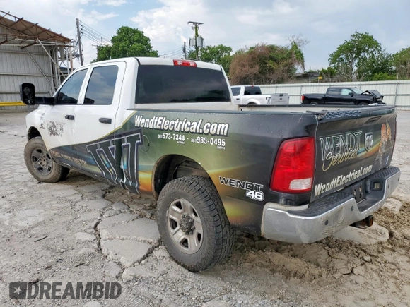 2018 Ram 2500 Tradesman z VIN 3C6UR4CL4JG104872, wystawiony jako Copart lot #56562015 z przebiegiem 198 256 mil mil oraz Szkoda całkowita • Salvage title. Historia ofert i sprzedaży dostępna na DreamBid. Obrazek 2.
