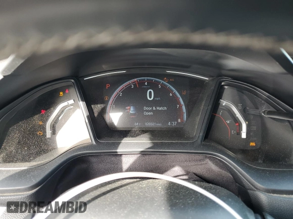 2021 Honda Civic Sport with VIN SHHFK7H41MU410607, listed as a Copart auction lot 53364725 with 20,321 mi miles and Salvage Title. Bid and sale history available at DreamBid. Image 9.