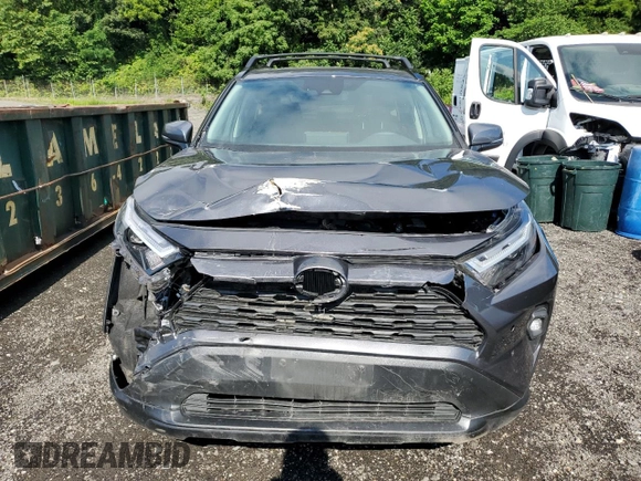 2024 Toyota RAV4 XLE Premium with VIN 2T3C1RFV1RC284430, listed as a Copart auction lot 65069965 with 4,688 mi miles and Salvage title. Bid and sale history available at DreamBid. Image 5.