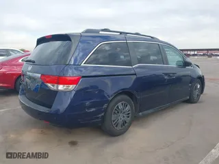 2014 Honda Odyssey LX with VIN 5FNRL5H23EB013044, listed as a IAAI auction lot 41644270 with 244,271 mi miles. Bid and sale history available at carsss.com. Image 4.
